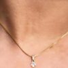 Colar Pingente Ponto De Luz Folheado A Ouro 18k - Image 2