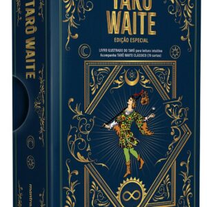 Tarô Waite Edição Especial: livro ilustrado do Tarot para leitura intuitiva: Acompanha Tarô Waite (78 cartas ilustradas por Pamela Colman Smith)