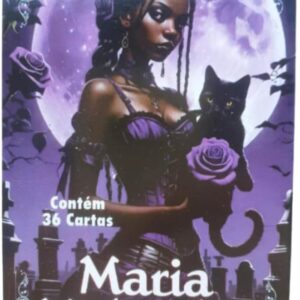 Baralho Tarot Maria Mulambo 36 Cartas de Tarot com Manual Próprio