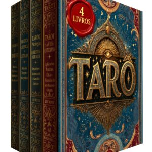Biblioteca do Tarô - 4 Livros - Um Curso Completo de Autoconhecimento e Leitura das Cartas
