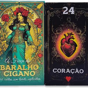 Flash, Força do Baralho Cigano Espiritual 36 Cartas Tarô c/Manual
