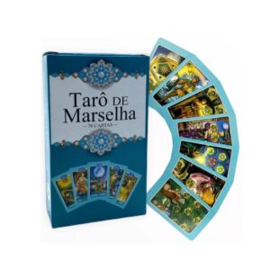 Tarot De Marselha Completo 78 Cartas + Manual - Tarô completo de Marselha
