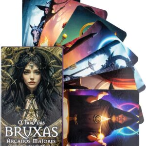 O Tarô das Bruxas Arcanos Maiores 22 Cartas