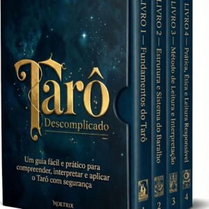 Biblioteca Tarô Descomplicado - 4 Livros - Guia prático de leitura de cartas para iniciantes, com método, tiragens e interpretação segura: Do zero à prática