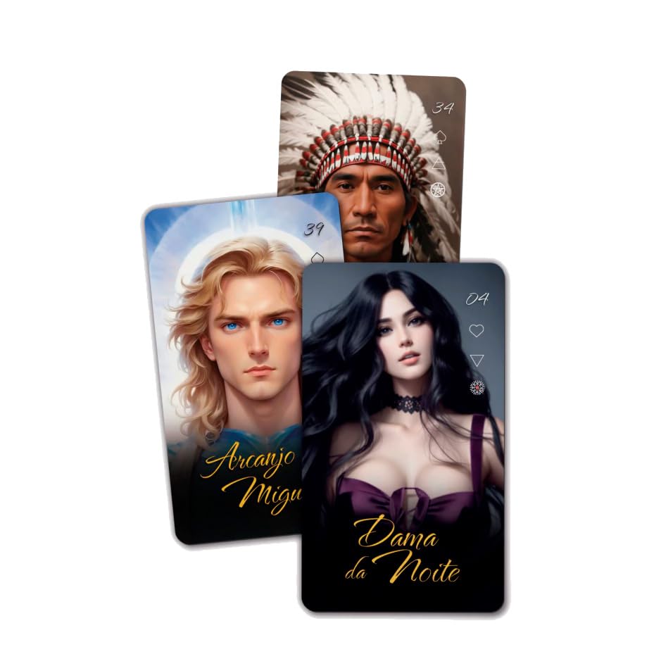 Baralho Tarot dos Exus e Pombagira Tratamento Espiritual de Bolso: Coleção Oráculos da Grande Fraternidade Terra: Baralho Tarô Dos Guardiões Exu Pomba Gira - Imagem 3