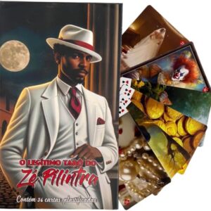 O Legítimo Tarô do Zé Pilintra 36 Cartas Plastificada+Manual